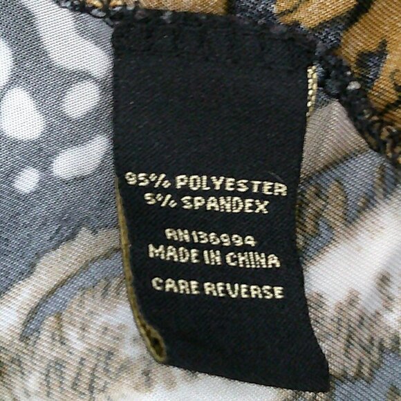 Milano - Animal Print Below Knee Length Dress - Medium - Picture 7 of 7